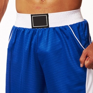 Nouveaux shorts de boxe Muay Thai de qualité supérieure avec fentes latérales en mesh 100% polyester légers unisexes vêtements de sport Pakistan - Product Image 3