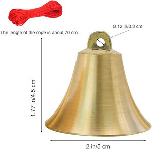 Private Branding Best Quality Metal Christmas Hanging Bell Ornament For Christmas Tree Festive Home Decoration Stylish Display - Product Image 3