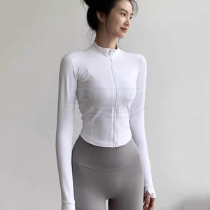 Camiseta sin mangas térmica de entrenamiento para mujer con cremallera completa, de secado rápido, cómoda, diseño adelgazante, para tenis, jogging, ejercicio, deportiva para chicas - Product Image 3