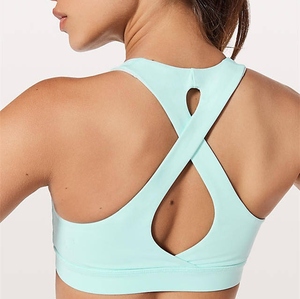 Sujetadores Deportivos Ajustables Personalizados para Mujer, Ropa Interior de Yoga, Cierre Frontal, Sujetador Deportivo con Push-Up para Correr - Product Image 6