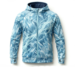 Sudadera con Capucha Moderna de Camuflaje Digital para Gimnasio, Ropa Deportiva Personalizada Sublimada, Sudadera de Poliéster para Entrenamiento y <span class=keywords><strong>Ejercicio</strong></span> - Product Image 1