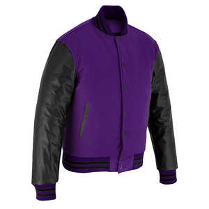 Vestes d'hiver à manches longues, vestes en cuir neuves, design élégant et tendance, faible MOQ, veste varsity respirante pour la vente en ligne - Product Image 6