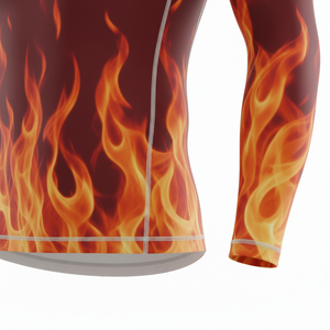 Camiseta Deportiva de Compresión Unisex de Manga Larga, Personalizable por Sublimación, para BJJ, MMA, Jiu Jitsu, Grappling, Entrenamiento No Gi - Product Image 6