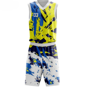 Nouveau design et logo, vente chaude, maillot de basket-ball réversible personnalisé, numéros, uniformes de basket-ball réversibles - Product Image 6