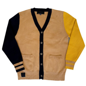 Grambling State University Add Custom Logos On Unisex Acrylic <b>Cardigans</b> <b>Sweaters</b> Embroidery Letters Knit Sorority Fraternity - Product Image 1