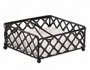 Porta Servilletas Metálico con Diseño de Rejilla, Estilo Vintage, de Pie, para Mesa, Hogar, Cocina y Hotel - Product Image 5