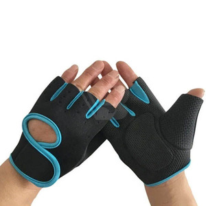 Direct Factory Wholesale <b>Half</b> Finger Weightlifting Gloves With Wrist Support Non <b>Slip</b> Fitness Gym Gloves For Men Bodybuilding - Product Image 3