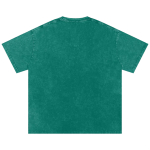 Camisetas Oversize para Hombre con Lavado Ácido, Impresión Digital, 100% Algodón Orgánico, Estilo Urbano Ecológico, Venta al por Mayor de Fabricante - Product Image 2