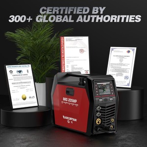 Machine à souder 9-en-1 avec contrôle par application : découpe plasma, MIG pulsé, fil fourré, torche à bobine, DC HF, Lift TIG, Clean, soudage à l'arc en aluminium - Product Image 6