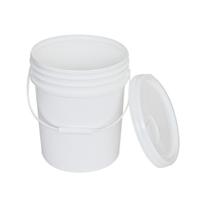 Reciclável 5 Gallon Car Wash <span class=keywords><strong>Bucket</strong></span> Com Tampa e Lidar Com Cores Personalizadas e logotipo Durável Multipurpose <span class=keywords><strong>Plastic</strong></span> Buckets - Product Image 6