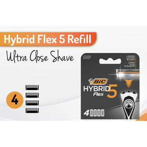 Paquete de 4 Repuestos BIC Hybrid Flex 5 (Afeitadora) - Product Image 2