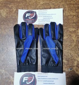 Skydiving Gloves With Embroidery Logo Custom Leather Gloves for Safety Hand Grip Non <b>slip</b> <b>Full</b> Finger Gloves - Product Image 2