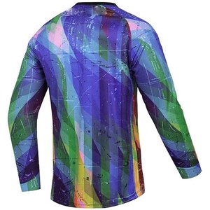 Camiseta de Motocross de Manga Larga para Hombre, Sublimada, de Secado Rápido, para Carreras, con Patrón Negro, Rojo, Amarillo y Blanco, para Todas las Temporadas - Product Image 6