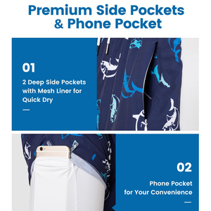 Breathable Quickly Dry Swing <b>Trunk</b> Short Adjustable Waistband Slim Fit Swim <b>Trunk</b> Short <b>For</b> <b>Men's</b> Running Hiking To Wear - Product Image 4