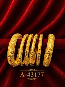 อัญมณีอัญมณีอัญมณีสีม่วงแบบเรขาคณิต24K สร้อยข้อมือโลหะผสมสังกะสีสร้อยข้อมือเพทายสำหรับผู้หญิง A-43174อินเทรนด์เครื่องประดับของบุคคลที่สาม - Product Image 2