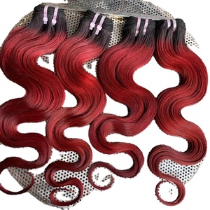 Extensiones de Cabello Humano Remy Virgen 100% Vietnamita Ondulado, Trama Única de Oreja a Oreja, Atadas a Mano, Todos los Colores Disponibles - Product Image 1