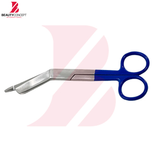 Tijeras de Emergencia para Vendajes, Mango Azul, Tijeras para Trauma, Herramienta Quirúrgica de Acero Inoxidable para Primeros Auxilios y Clínicas - Product Image 4