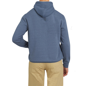 Sudadera con Capucha Azul para Hombre, Corte Regular, 100% Algodón Felpa, Estilo Casual, para Otoño - Product Image 5