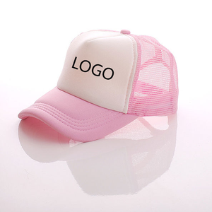 Custom Trucker <b>Hat</b> Mesh Fabric Yellow White Contrast Color Logo Front Panel Unisex Adjustable Snapback Casual Spring <b>Summer</b> - Product Image 2