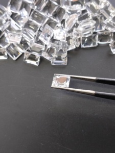 Natural White Topaz 8x6MM Baguette Cut Good Quality Loose Gemstone For Jewelry Making - Product Image 1