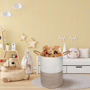 Bulk Supply Jute <b>Basket</b> – Sustainable Natural Fiber <b>Storage</b> <b>Basket</b> for Retail Stores and Wholesale Buyers - Product Image 4