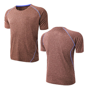 เสื้อยืดออกกำลังกายแขนสั้นไซส์ใหญ่ เสื้อผ้ากีฬา เสื้อยืดออกกำลังกาย พิมพ์โลโก้ตามสั่ง ระบายอากาศ แห้งเร็ว - Product Image 1