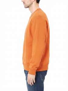 Sweat-shirt en tricot de haute qualité aux couleurs unies, avec col, poignets et ourlet côtelés, offrant un ajustement confortable pour tous les jours - Product Image 2