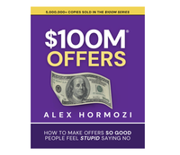 Ofertas de $100M (Edición de bolsillo) Haz que las personas que hacen ofertas se sientan estúpidas por decir no a Alex Hormozi - Ficción (Suministro al por mayor) Sublimación