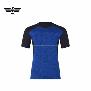 T-shirt de sport pour homme, respirant, anti-transpiration, manches longues, entraînement athlétique, imperméable, 240g, % polyester - Product Image 1