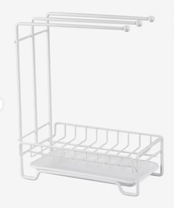 OEM/ODM Vietnam Punch Free <b>Wall</b> <b>Mounted</b> Movable Metal Storage Rack Sink Sponge Cloth Drain Organizer <b>Shelf</b> - Product Image 1