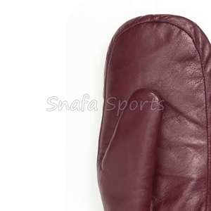 Guantes de Piel para Esquí, Unisex, de Alta Calidad, Cómodos e Impermeables para Deportes de Invierno - Product Image 5