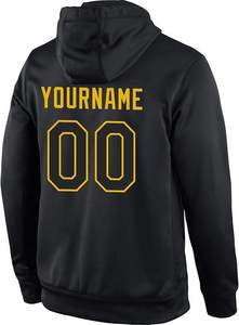 Sweat à capuche de baseball personnalisé, fabricant OEM ODM, sweat à capuche d'équipe en polaire de qualité supérieure, logo personnalisé / sublimation, fournisseur en gros - Product Image 3