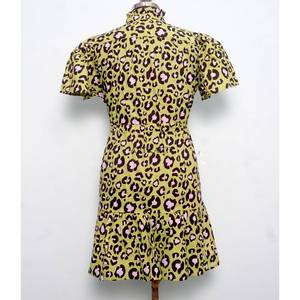 Vestido corto elegante de algodón hecho a mano en India, con estampado floral, ideal para fiestas, regalo para novias, personalizado, vestido de moda para mujer, procedente de la India. - Product Image 6