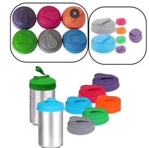 Tapa de Silicona Reutilizable para Latas de Refresco, Cerveza, Jugo, Coca-Cola y Bebidas, Compatible con Latas Estándar, Cubierta Protectora para Latas - Product Image 5