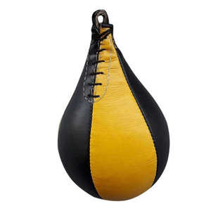 Ballon de vitesse de haute qualité, prix de gros, cuir véritable, coutures robustes pour une utilisation durable, logo personnalisé AI-SB-118 - Product Image 4