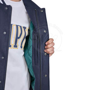 Chaqueta Letterman Recién Llegada, Hecha en Pakistán, Chaqueta Letterman de Moda, Chaqueta de Invierno con Logotipo Personalizado - Product Image 6