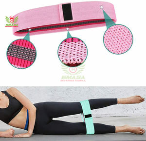 Set de Bandas de Resistencia para Entrenamiento de Cadera para Mujeres, Bandas Elásticas Anchas Antideslizantes para Ejercicios de Glúteos, de Poliéster Resistente - Product Image 4