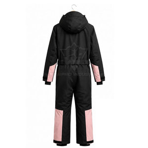 Winter Hooded Ski Suit Men One Piece Waterproof Snowboard <b>Jumpsuit</b> Warm Insulated Windproof Eco-Friendly Lightweight Snow <b>Sports</b> - Product Image 2