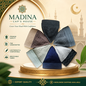 Sombreros Mishari Egipcios Hechos a Mano de Alta Calidad, 100% Algodón, Casuales para Exteriores, Ajustables, para las Cuatro Estaciones, Precio Bajo Directo - Product Image 1