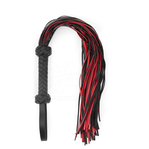 High Quality High Quality PU Leather Horse Riding Whip for Outdoor Training Custom Logo Equestrian Riding Racing <b>Flogger</b> - Product Image 3