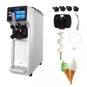 Máquina de helado suave de grado profesional, mezcladora comercial de triple sabor, equipo de alta capacidad para preparar postres helados para cafeterías - Product Image 3