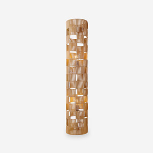 Lampe sur pied décorative de luxe, design moderne, éclairage d'appoint pour la maison, lampe en rotin. - Product Image 2