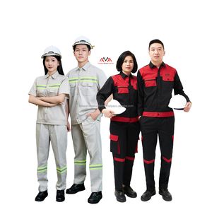 Venta al por mayor ropa de trabajo casual mujeres/hombres uniforme ropa de trabajo eléctrica trabajador de la confección logotipo personalizado-fábrica FMF-OEM/ODM - Product Image 2