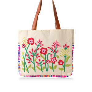 Sacs fourre-tout tendance brodés à la main avec des perles de rocaille, fermeture ouverte, design personnalisé par Whimsy Art Craft - Product Image 3