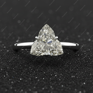 Bague en diamant Lotus originale, design floral élégant, bijoux fins de luxe, bague de créateur haut de gamme, bijoux personnalisés uniques - Product Image 2