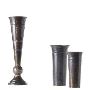 Florero de piso de metal largo, jarrón de decoración, decoración de bodas, florero de flores, estilo elegante, embalaje de logotipo personalizado moderno - Product Image 1