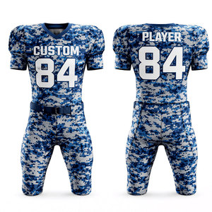 Uniforme de Fútbol Americano 100% Poliéster Ligero, Duradero y Transpirable, Perfecto para Uniformes de Equipo y Campamentos de Entrenamiento - Product Image 1
