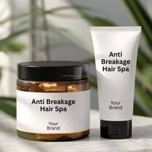 ทรีทเมนต์สปาบำรุงผมป้องกันผมแตกหัก สำหรับผมอ่อนแอเสียหาย ช่วยเสริมสร้างความแข็งแรง ฟื้นฟูอย่างล้ำลึก ให้ผมเรียบลื่น เงางาม ผลลัพธ์ที่น่าประทับใจ สูตรสปาผมแบบ OEM ODM - Product Image 1
