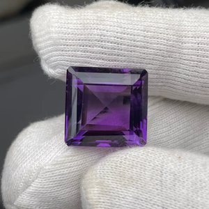 อเมทิสต์ธรรมชาติทรงคุชชั่น 25.89 กะรัต ขนาดใหญ่ คุณภาพเกรด AAA พร้อมประกายและสีสวยงาม ตัดเจียระไนอย่างสมบูรณ์แบบ ราคาถูก - Product Image 2