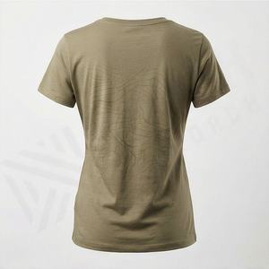 เสื้อยืดผู้หญิงคุณภาพสูง ขายดี แขนสั้น ทรงหลวม ราคาส่งจากโรงงาน สีตามสั่ง เสื้อผ้าลำลองพรีเมียม - Product Image 2